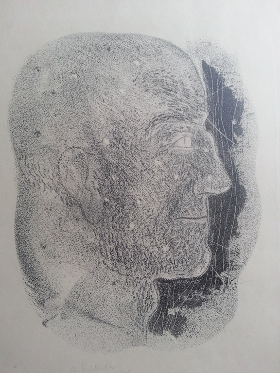 Wout van Heusden ' Profiel ' Litho 1939 gesigneerd kopen? Bied vanaf 1!