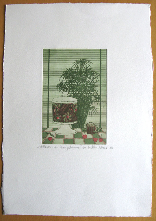 Laetitia de Haas - STILLEVEN MET KOEKJESTROMMEL - kleurets kopen? Bied vanaf 1!