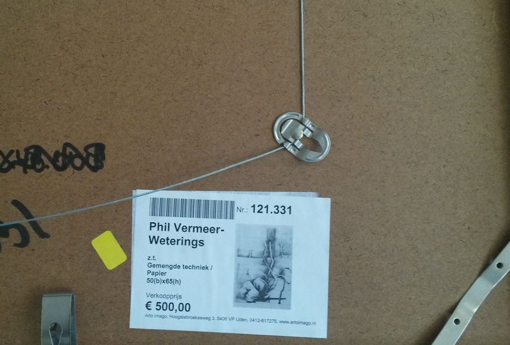Phil Vermeer-Werterings (1939), gemengde techniek op papier, gesigneerd kopen? Bied vanaf 65!