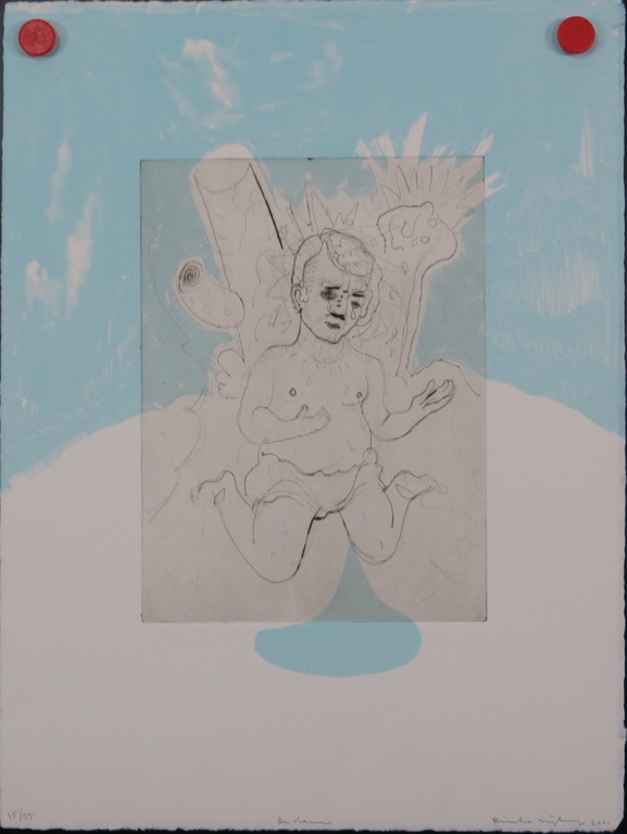 Rinke Nijburg: Ets en litho, The Dawn verkocht voor € 40!