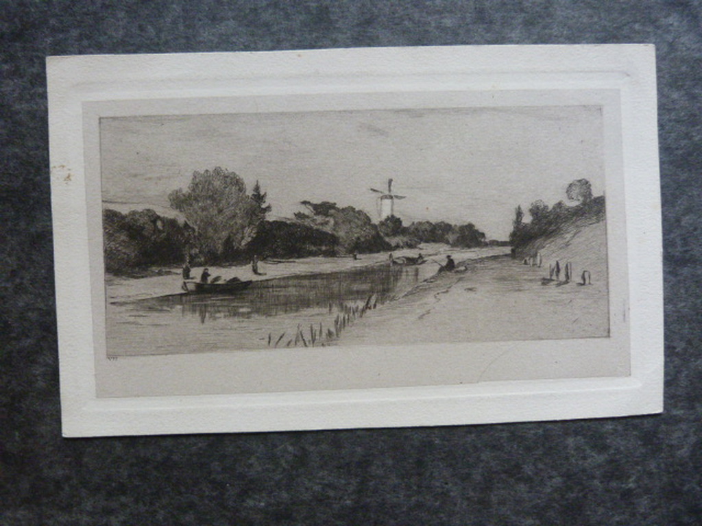 Anton L. Koster  -  twee etsen. kopen? Bied vanaf 1!