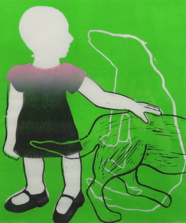 Angelique van Wesemael: Lino, Zonder titel - Ingelijst kopen? Bied vanaf 20!