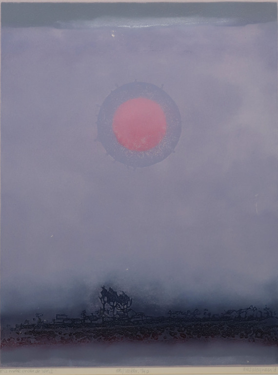 Ries Kleijnen: Ets en Zeefdruk, Er is meer onder de zon II - Ingelijst kopen? Bied vanaf 1!