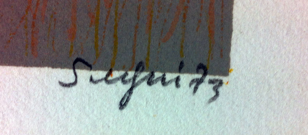 Antonio Segui, kleurenlitho OLIFANT ( blauw)  kopen? Bied vanaf 50!