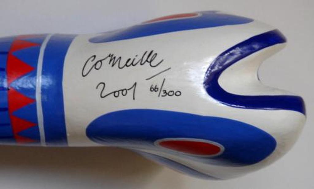 CORNEILLE, handgesigneerd kunsthars beeld 'Oiseau Seduction' kopen? Bied vanaf 1!