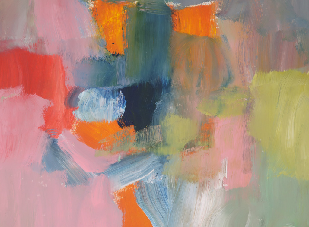 Kees te Kolste: Acryl op papier, Zonder titel kopen? Bied vanaf 20!