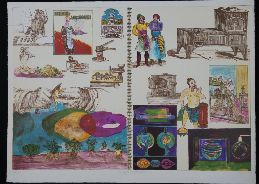 Jacqueline de Jong: Litho, Eet meer aardappelen kopen? Bied vanaf 35!