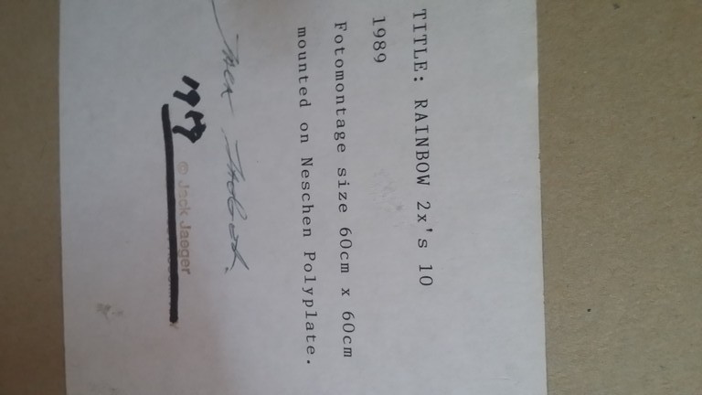 Jack Jaeger "Rainbow "1989 kopen? Bied vanaf 50!