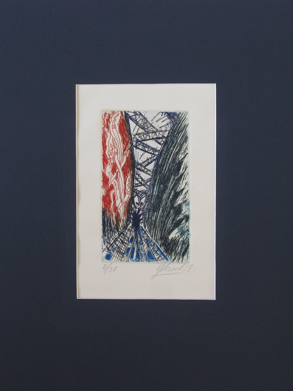 YSBRANT, ETS 4 uit 30 - gesigneerd en geframed. kopen? Bied vanaf 45!