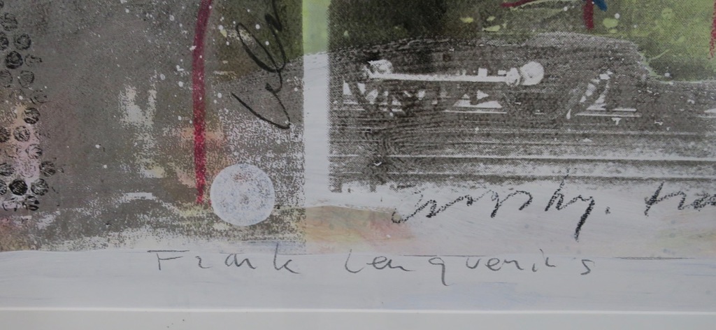 Frank Lengvenius: Gemengde techniek, Z.T. II - Ingelijst kopen? Bied vanaf 80!