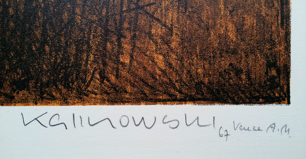 Horst Egon Kalinowski - Der Schützenvogel, zeefdruk kopen? Bied vanaf 30!