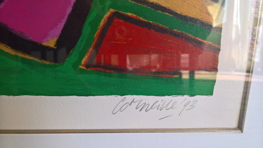 Corneille zeefdruk La venue du printemps '93 kopen? Bied vanaf 2000!