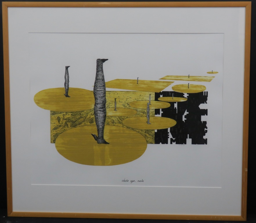 Gijs van Noort: Ets, De woede van Zeus -Ingelijst kopen? Bied vanaf 35!