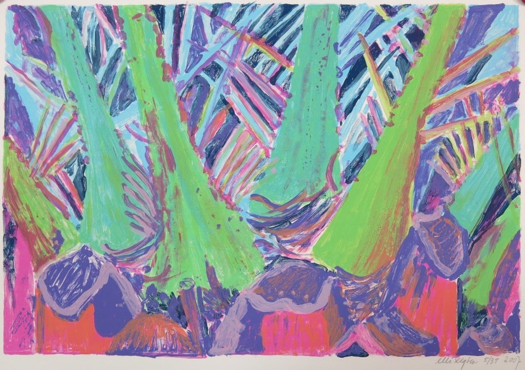 Ellie Slegten: Zeefdruk, Plaatsmaken -Ingelijst kopen? Bied vanaf 20!