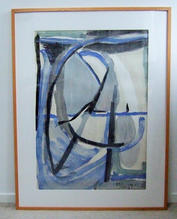 Bram van Velde, grote gesigneerde litho MP134 kopen? Bied vanaf 575!