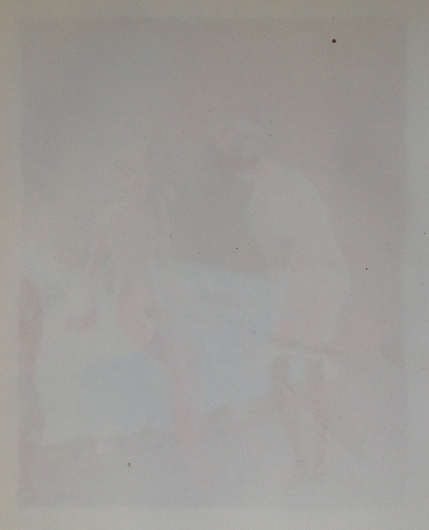 Kees van Dongen, Grafisch werk uit 1947 Incl. Certificaat, Albertine et Andree kopen? Bied vanaf 1!