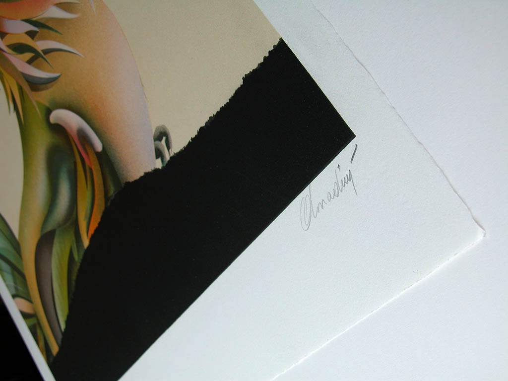 DONADINI, ‘Les deux amis’, originele litho, handgesigneerd kopen? Bied vanaf 45!