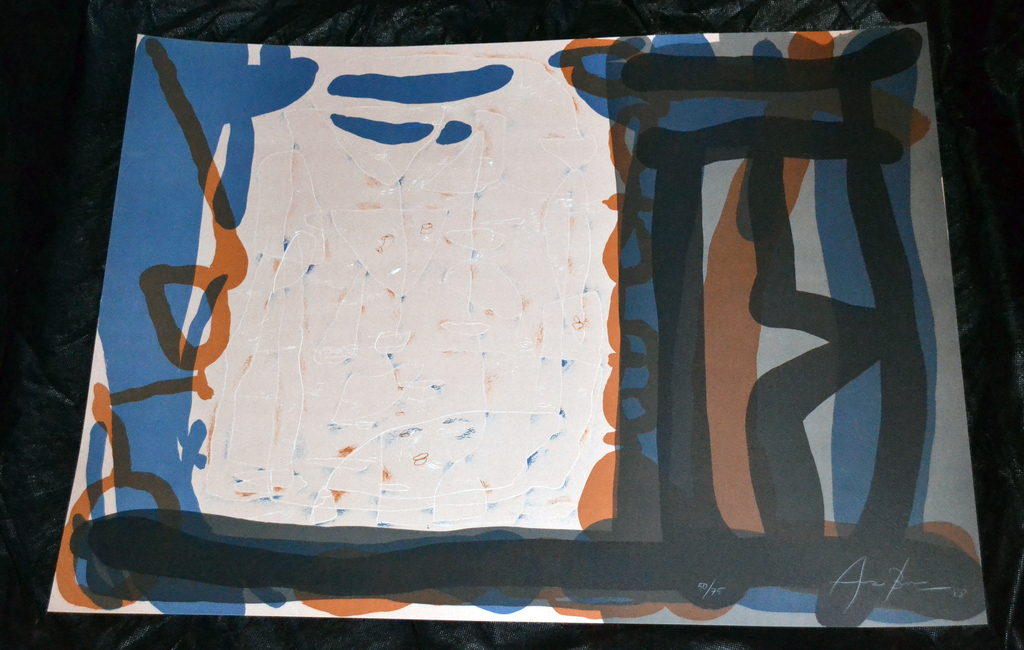 Eduardo Arranz-Bravo - kleurenlitho op Guarro - Casa con anaranjada - handgesigneerd - 1988 - gelimiteerde oplage kopen? Bied vanaf 95!