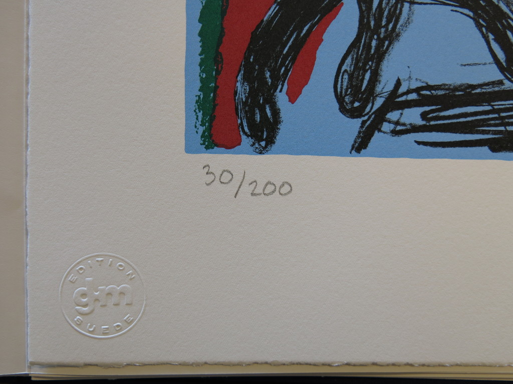 Corneille: 4x Zeefdruk, Luxe editie portfolio: Hymne a l'ete kopen? Bied vanaf 350!