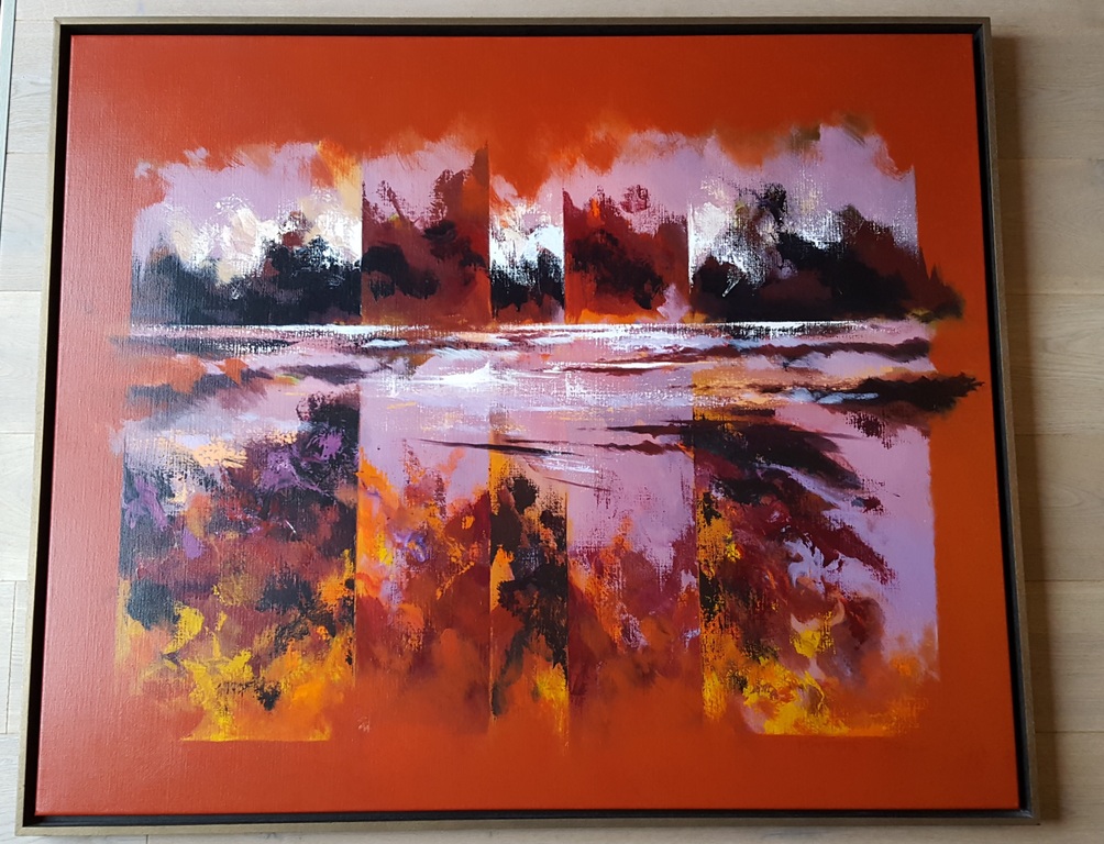 Mattie Schilders (1941) - Acryl op doek (groot), gesigneerd r.o. en '00 kopen? Bied vanaf 645!