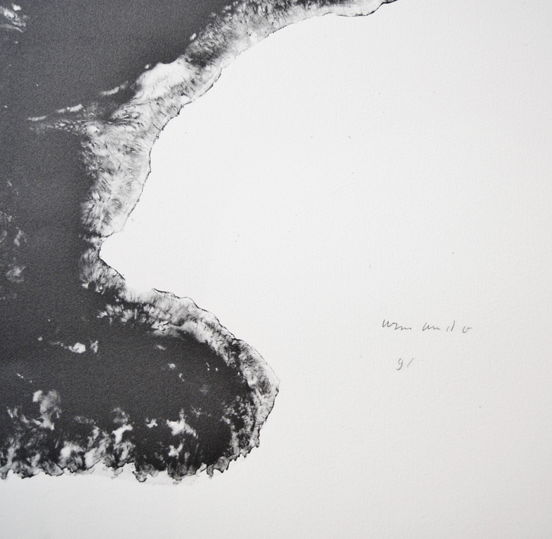 Armando museale litho 'Der Kopf' zwart - 1991 - oplage 50 ex - 160 x 120 cm.  kopen? Bied vanaf 650!