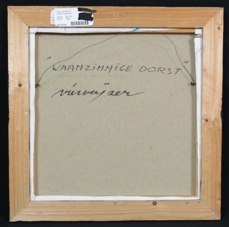 Henk Vierveijzer - Schilderij/collage kopen? Bied vanaf 199!