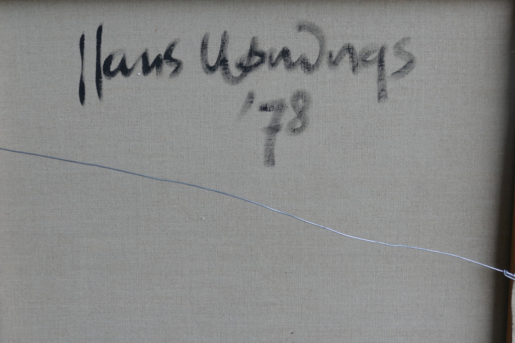 Hans Konings - Hans Konings, acryl op doek, zonder titel. kopen? Bied vanaf 75!