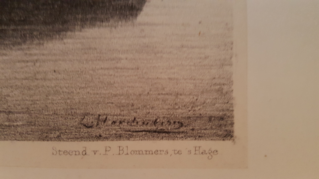 Lambertus Hardenberg (1822-1900) - litho, gesigneerd in de plaat kopen? Bied vanaf 39!