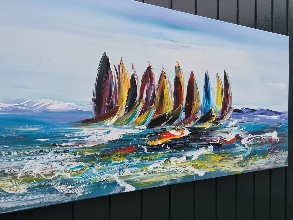 Gena - Fantasie Sailing  - Gesigneerd kopen? Bied vanaf 250!