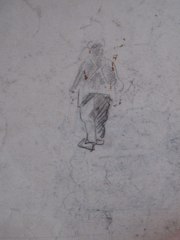 Jan van Essen, Twee trekpaarden, Tekening  kopen? Bied vanaf 1!