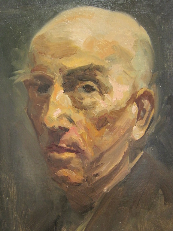 F.van Kregten 1871-1937 olieverf ca.1930 "zelfportret"  gesigneerd  kopen? Bied vanaf 1!