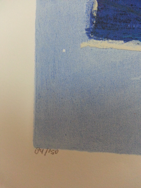 Ron van de Werf, zeefdruk op papier,  kopen? Bied vanaf 30!