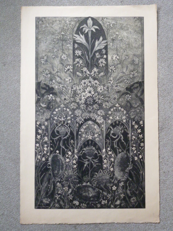H.B.Dieperink - litho - Bloemenweelde kopen? Bied vanaf 25!
