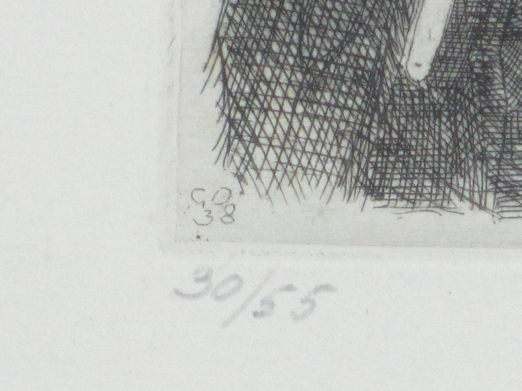 Cor Dik, Ets, Jongen met zakmes kopen? Bied vanaf 1!