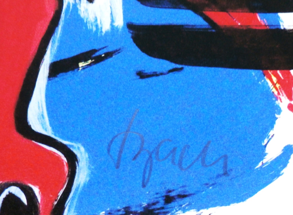 Elvira Bach, giclee: Uittrekken, handgesigneerd en genummerd kopen? Bied vanaf 225!