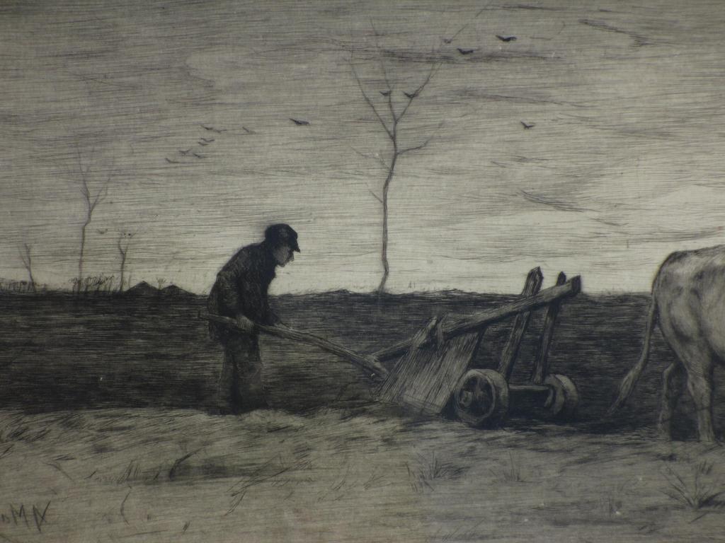 Philip Zilcken, Ploegende boer, Ets kopen? Bied vanaf 65!