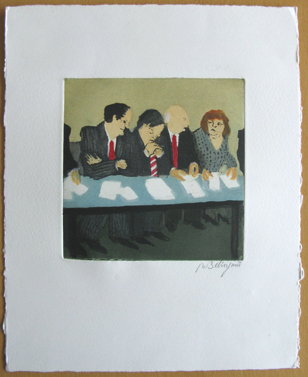 Willy Belinfante (1922-2014) - MEETING - kleurets kopen? Bied vanaf 1!