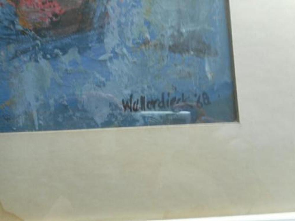 Bart Wellerdieck schilderij uit 1968 kopen? Bied vanaf 225!