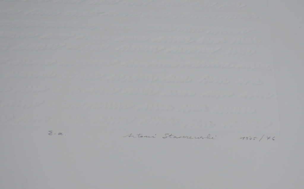 Antoni Starczewski: Reliefdruk, Scribblings gr/2/g kopen? Bied vanaf 100!
