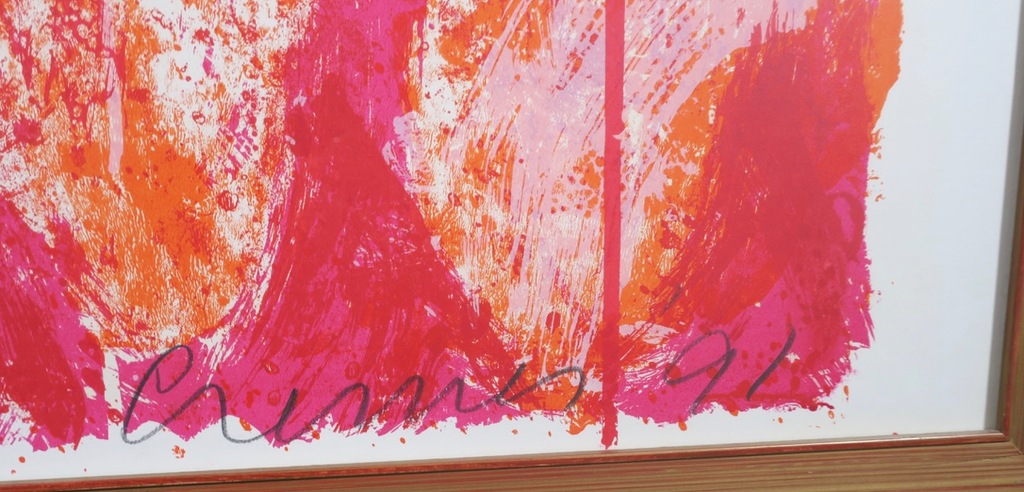 Jan Cremer: Zeefdruk, Reds - Ingelijst (Zeer Groot) kopen? Bied vanaf 450!