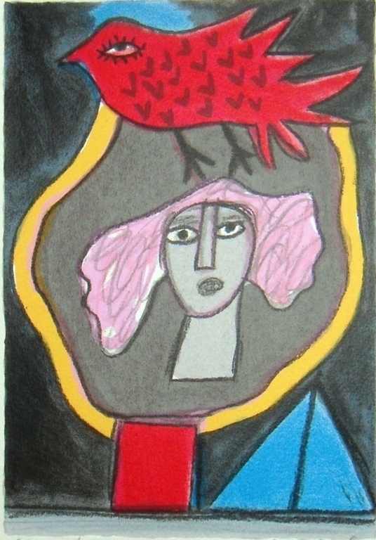 Corneille : les cheveux roses ( mooie litho uit 1996 ) kopen? Bied vanaf 1!