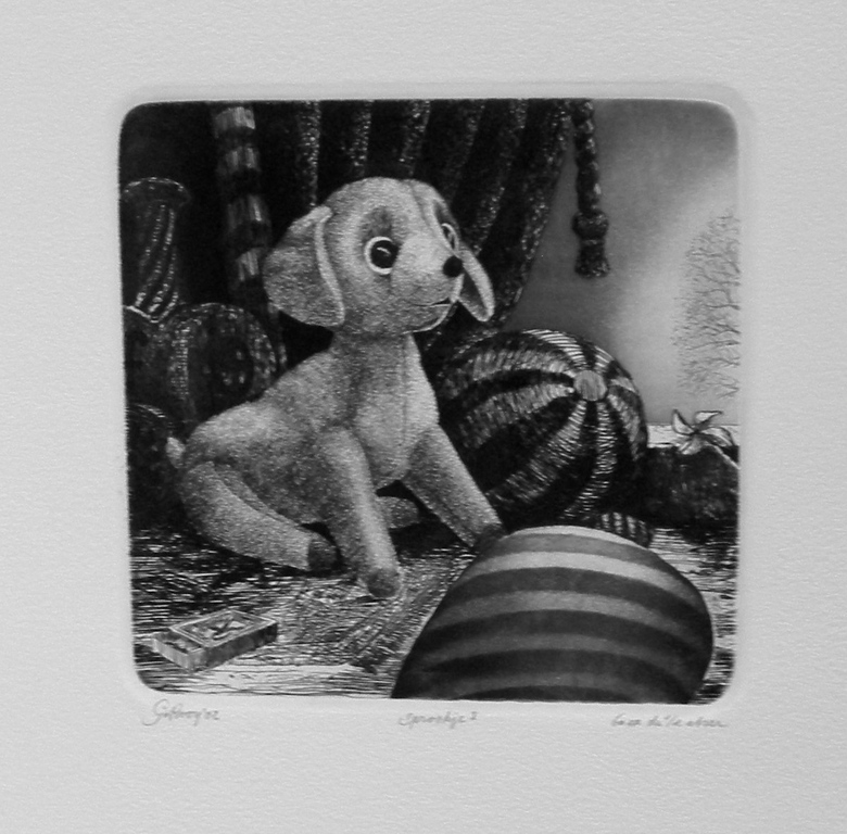 Gerard van Rooy, ets en aquatint: serie Sprookje I en Sprookje II verkocht voor € 55!