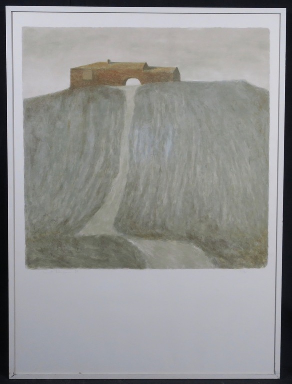 Mart Kempers: Litho, Toscane - Ingelijst kopen? Bied vanaf 35!