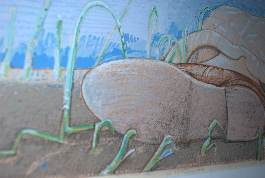 Liggen in het gras- litho uit 1980 -oplage 125 kopen? Bied vanaf 275!