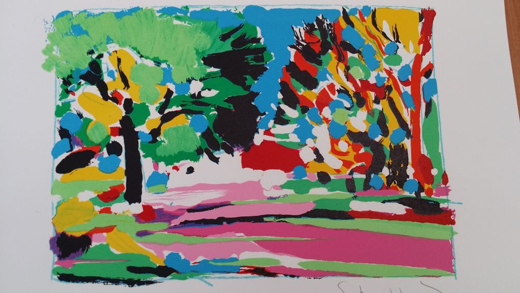 Victor Hasch: Kleurenlitho, Golf de mougins kopen? Bied vanaf 20!