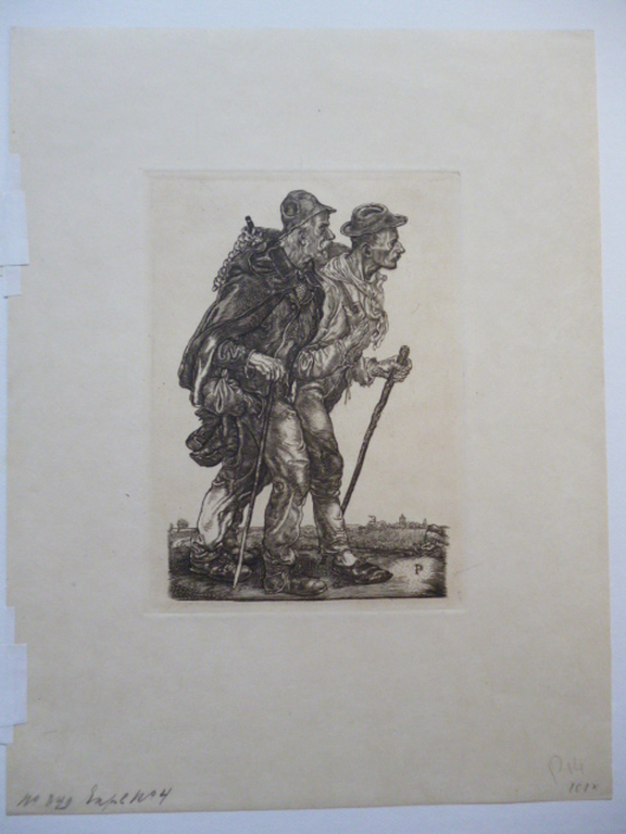 Pieter Dupont - gravure - Bedelaars kopen? Bied vanaf 45!