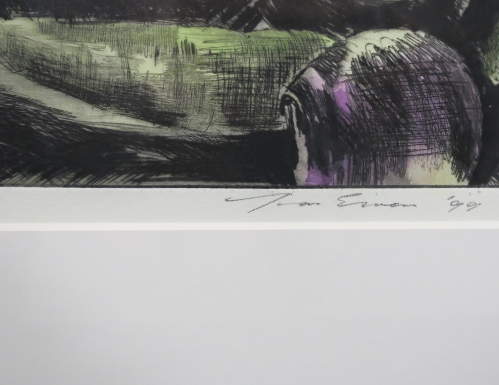 Jacques van Erven: Droge Naald, Z.T. - Ingelijst kopen? Bied vanaf 1!