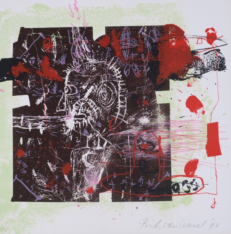 Rik van Iersel: Litho, Z.T. verkocht voor € 40!