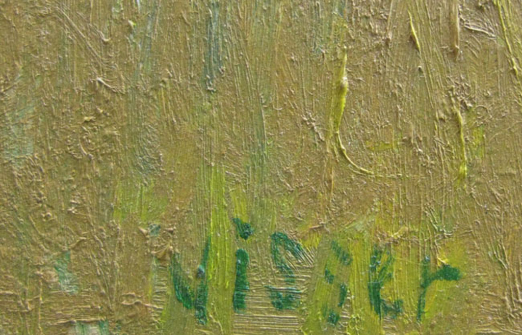 Hendrik Jan Visser - WANDELING - olieverf op paneel kopen? Bied vanaf 1!