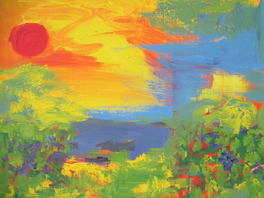 Teuny Tukker, Kalmhoutse Heide, Olieverf op Doek kopen? Bied vanaf 50!